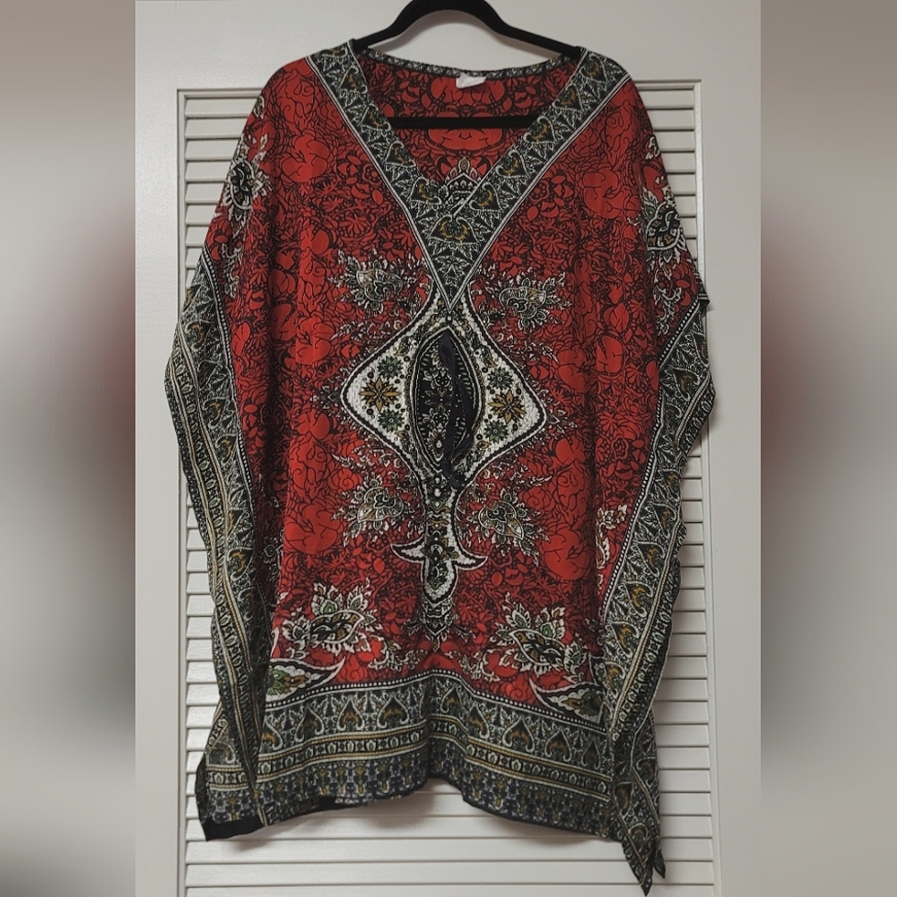 Asha - Colourful Lightweight Kaftan Tunic Dress